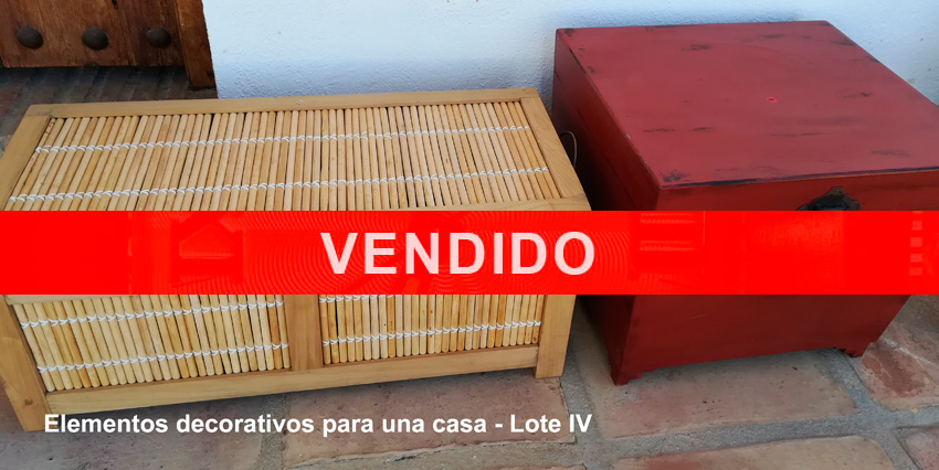 ELEMENTOS DECORATIVOS PARA UNA CASA – LOTE IV